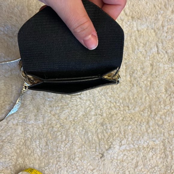 Gold Shimmer Crossbody Phone Bag - Picture 4 of 8